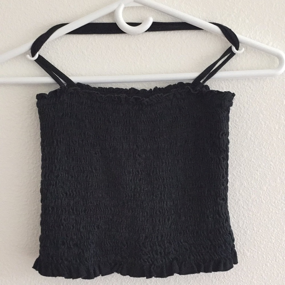 Brandy Melville Black Tube Top w/Straps